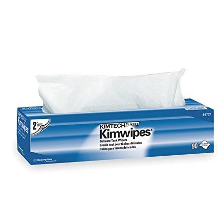 WIPES GERMICIDAL KIMWIPES 15X17 2PLY WHT