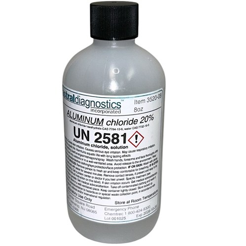 ALUMINUM CHLORIDE REAGENT 20% 8OZ