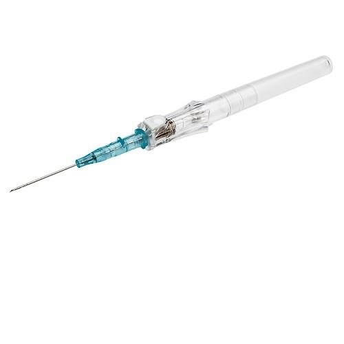 CATHETER IV SHEILDED 22 G 1" 35ML BLUE