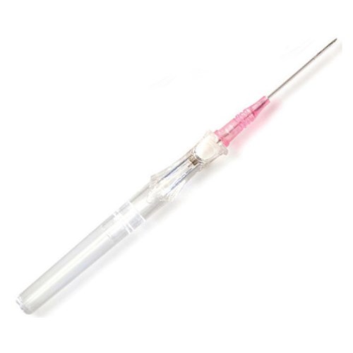 CATHETER IV SHEILDED 20G 1.16" 60ML PINK