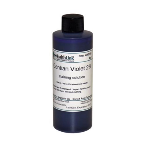 GENTIAN VIOLET 2% 4oz