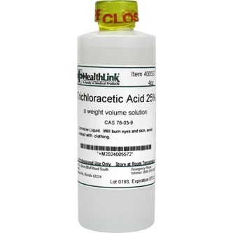 TRICHLORACETIC ACID 25% 4OZ