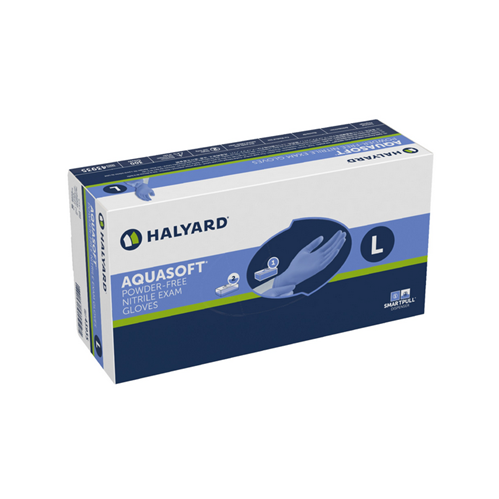 GLOVES NITRILE AQUASOFT LARGE HALYARD