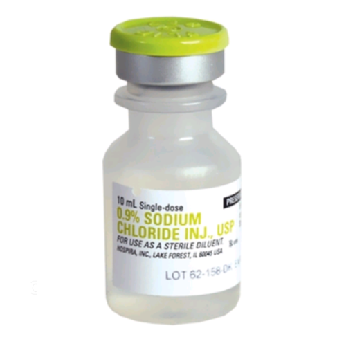 SODIUM CHLORIDE 0.9% 10ML INJ P/F