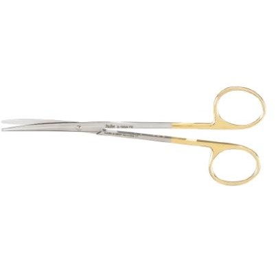 SCISSOR METZENBAUM CURVED 5.5" TC