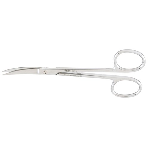 DELICATE SCISSOR 4-3/4 CURVED SS