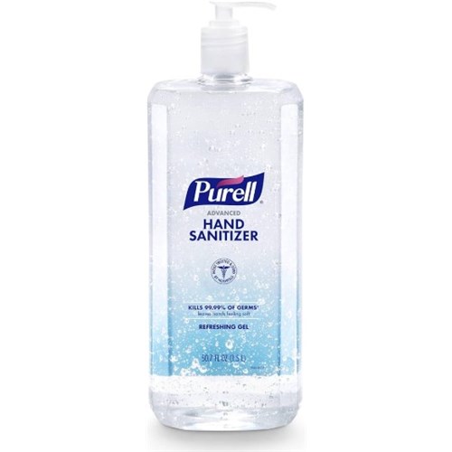 HAND SANITIZER PURELL GEL 1.5L PUMP 4/CS