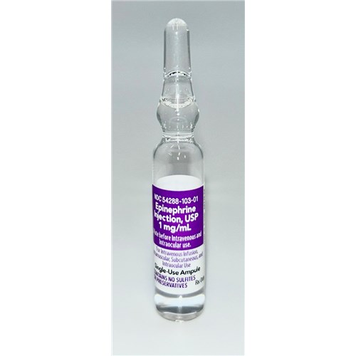 EPINEPHRINE INJ AMP 1ML 1MG/ML 1:1000