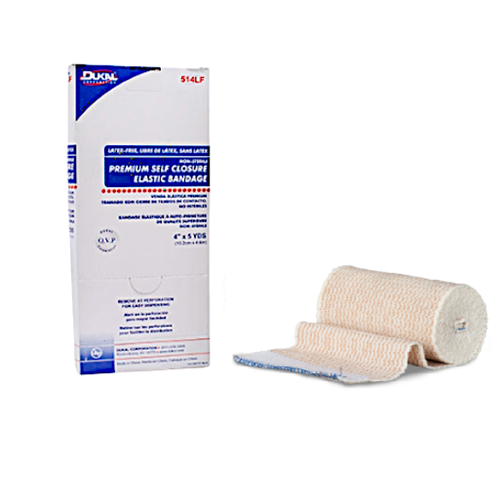 BANDAGE STRETCH 4"x5YD ELAS DBL VELCRO