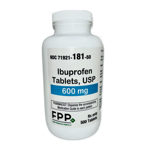 IBUPROFEN 600MG BT/500