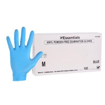 GLOVE VINYL ESSENTIALS MEDIUM BX/100