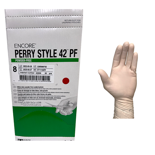 GLOVE SURGICAL PF LATEX PRY SZ8