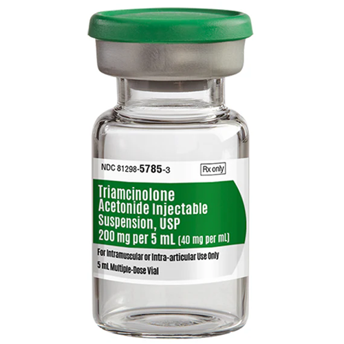 TRIAMCINOLONE ACET VIAL 40MG/ML 5ML