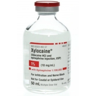 XYLOCAINE 1% WITH EPI 50ML MDV BX/25