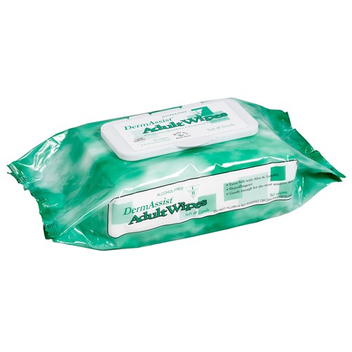 WIPES ADULT PREMOISTENED 9x13 50/PK