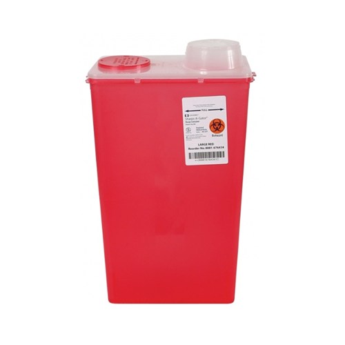 SHARPS CONTAINER CHIMNEY-TP 14 QT 10/CS