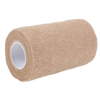 BANDAGE ADH NON-WOVEN 4"x5YD TAN NS