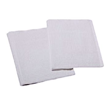 TOWELS 2-PLY POLYBACK 13" x 18" WHITE