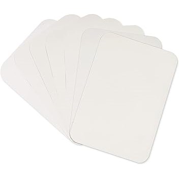 TIDI CHOICE TRAY COVERS 8.5"x12.25" WH