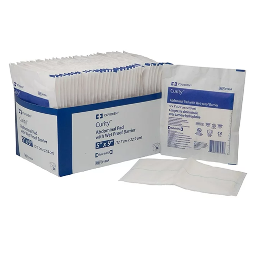 PADS ABD STERILE 5" x 9" STER 1'S BX/36