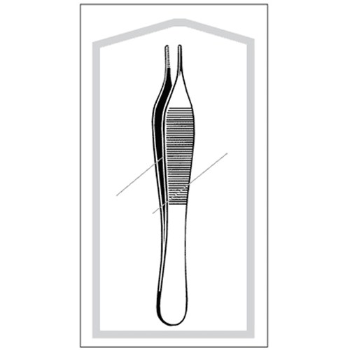 FORCEP TISSUE ADSON 1x2 DEL 4.75"  50/CS