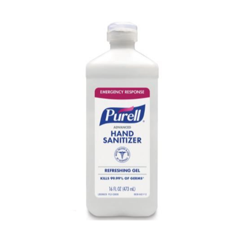 SANITIZER PURELL 16 OZ FLIP TOP BOTTLE