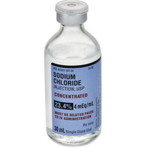 SODIUM CHLORIDE 23.4% 30ML INJ