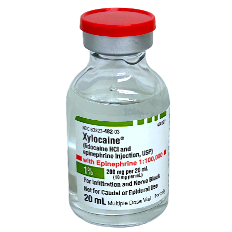 XYLOCAINE W/ EPI 1% 20ML MDV BX/25