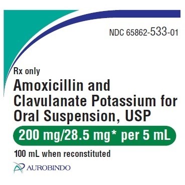 AMOXICILLIN CLAV POT SUSP 200/28.5MG