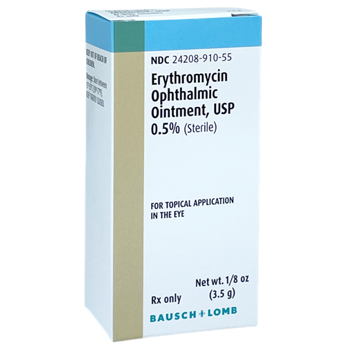 OINTMENT OPTH ERYTHROMYCIN .5% 3.5GM/TB