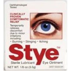 STYE STERILE LUBRICANT EYE OINT 0.125 OZ