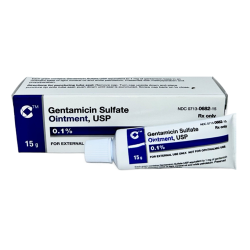 GENTAMICIN SULFATE OINTMENT TUBE 1% 15GM