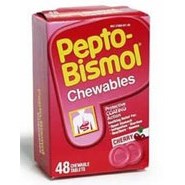 PEPTO BISMOL CHEWABLE TAB 48/BX