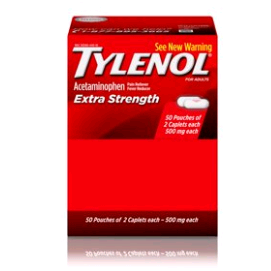 TYLENOL CAPLET X/S INDUSTRIAL 2/PK 500MG