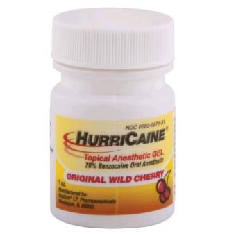 HURRICAINE GEL 1OZ CHERRY