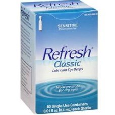 EYE DROPS REFRESH ARTIFICIAL TEARS .01OZ