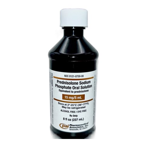 PREDNISOLONE SYRUP 15MG/5ML 8 OZ