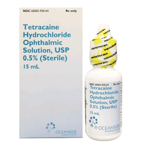 TETRACAINE OPHTHALMIC SOLUTION 0.5% 15ML