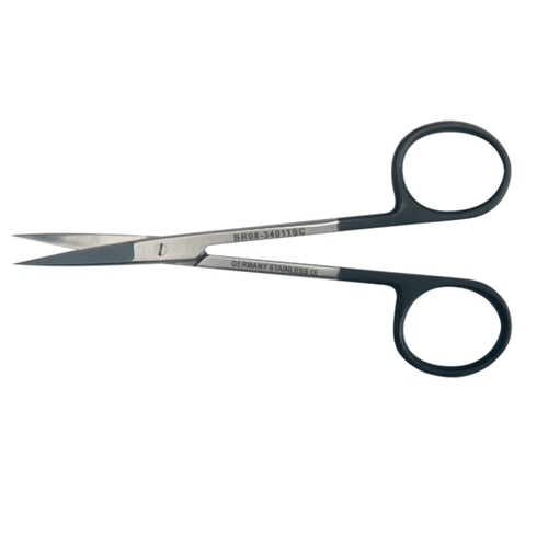 SCISSORS IRIS 4 1/2 CURVED SUPERCUT