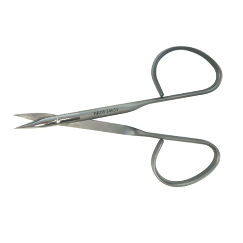 SCISSORS GRADLE EYE STR CRVD SHRP 3-3/4