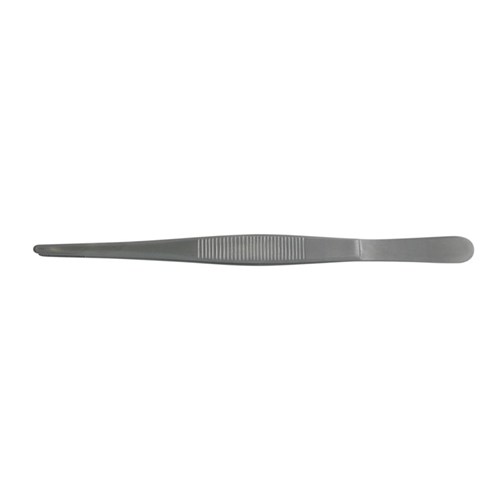 DRESSING FORCEP STANDSERRATED 4"