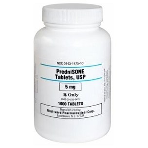 PREDNISONE 5MG  1000/BTL