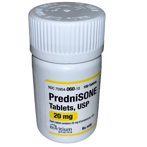 PREDNISONE TABLET 20MG BOTTLE/100