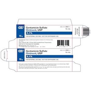 GENTAMICIN OINTMENT 0.1% 15GM