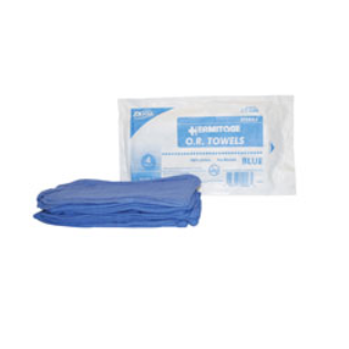 TOWELS OR STERILE 4S BLUE 4/PK 20PK/CS