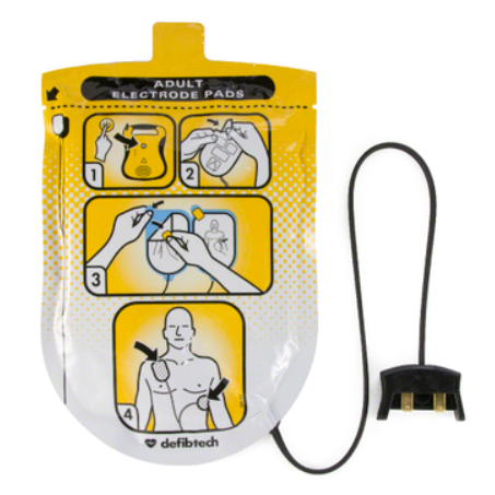 PADS AED DEFIB ADULT 1 PAIR