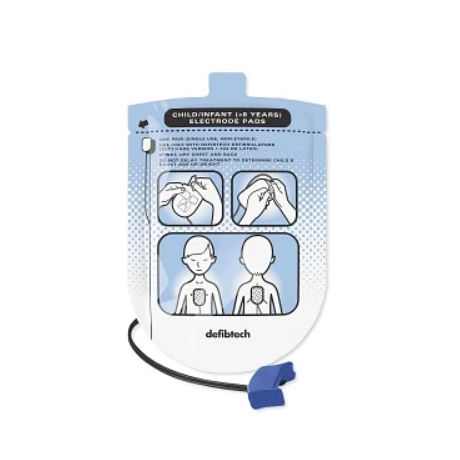 PADS AED DEFIB PEDIATRIC 1 PAIR