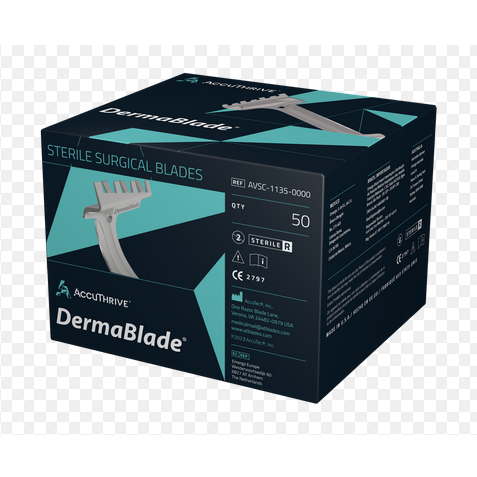 DERMABLADE ACCUTHRIVE SHAVE BIOPSY BX/50