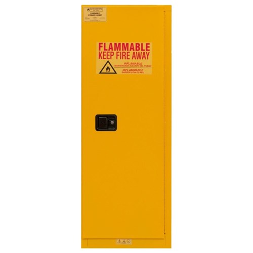 FLAMMABLE STORAGE CABINET 22GAL YELLOW