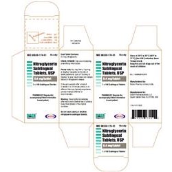 NITROGLYCERIN S/L TABS 0.4MG 100/BT